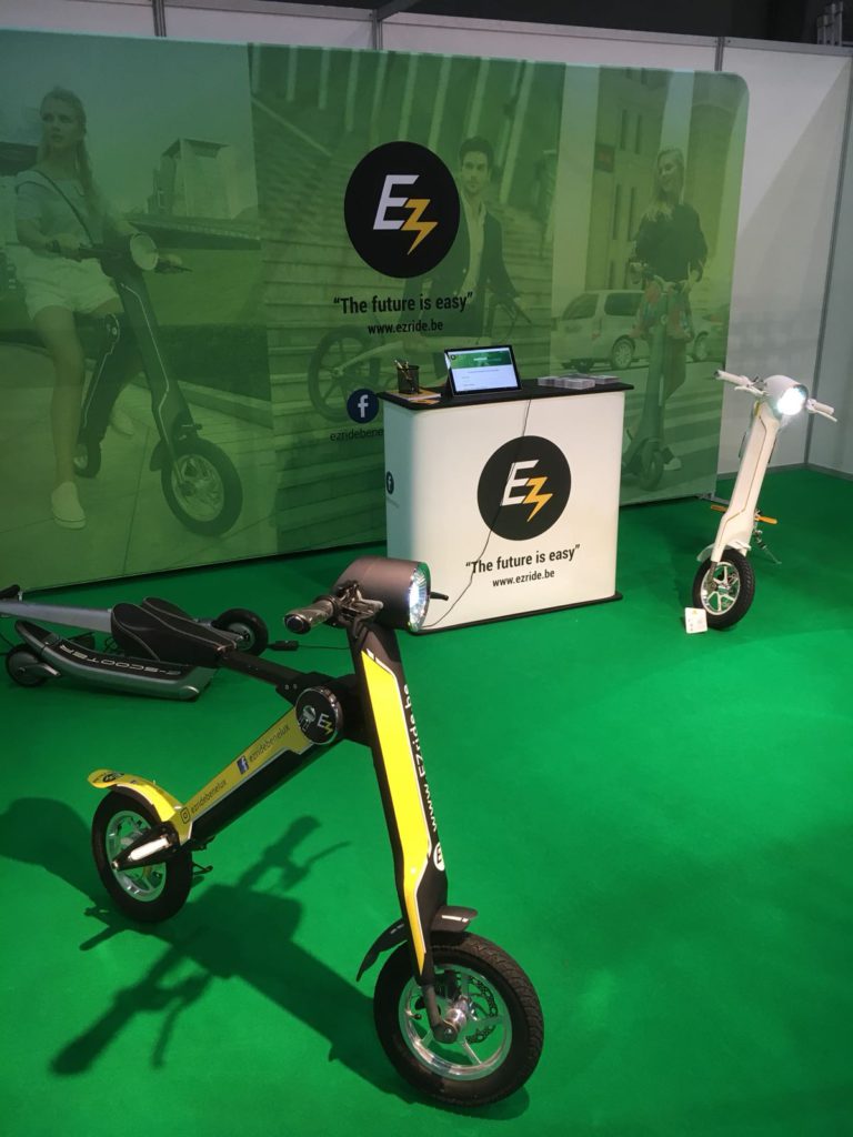 EZ Ride op E-Bike Challenge 2018 beurs